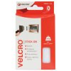 VELCRO® Brand VEL-EC60224 Stick On Roll 20mm x 50cm - White