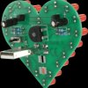 76336 Flashing Heart, soldering kit for USB (Powerbank oder Port)