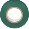 Insulation tape, 19.05 x 0.18 mm, PVC, green, 20.12 m, ST17-075-66GR