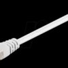 93823 Cat.6a high-quality patch cable, white, 5M