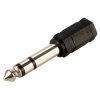 TruConnect 6.35mm Stereo Plug to 3.5mm Stereo Socket Adaptor