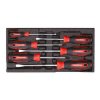 Gedore RED 3301713 Screwdriver Set in 2/6 CT module, 6 Pieces PZ+SL