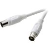 SpeaKa Professional SP-7870396 Antennas Cable 1.50 m White 75Ω 75 dB