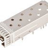 SFP+ klatka, seria: SFP, typ: Klatka piętrowa ze złączem, l. portów: 1, 16.2 x 48.72 x 11.5mm,