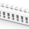 Socket housing, 10 pole, pitch 2 mm, straight, natural, 1-175778-0