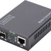Konwerter mediów Digitus DN-82211 1 SFP, GBIC, LAN, LAN 10/100/1000 MBit/s, SFP 1 / 10 GBit/s