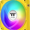 Thermaltake CT140 EX Reverse ARGB Sync PC Cooling Fan Bumblebee 3 Pack Wentylator do obudowy PC żółty (S x W x G) 120 x