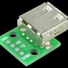 Opencircuit Female USB naar dip adapter 4pin