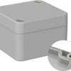 PC enclosure, (L x W x H) 52 x 50 x 35 mm, light gray (RAL 7035), IP66, 5U200500