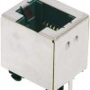 Socket, RJ45, 8 pole, 8P8C, Cat 5, solder connection, through hole, 09455511103