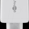 64822 USB charger, 68 W, 1x USB-A (QC), 3x USB-C (PD), GaN, white