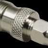 Coaxial adapter, 50 Ω, SMA plug to TNC socket, straight, 0409039