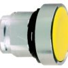 Główka przycisku kryta żółta O22 push-push zing. LED bez ozn. ZB4BH05