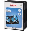 Hama 00049685 DVD jewel case 6 CDs/DVDs/Blu-rays Black Polypropylene 3 pc(s)