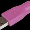 GC46MFKEY USB to PS/2 adapter, for keyboards