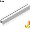 Szyna montażowa aluminiowa 33cm wys. 40mm blacha trapez SMA40/033 890433 BAKS