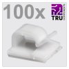 Zacisk kablowy TRU COMPONENTS T24CA021 TC-12888440, 1 do 7 mm, 100 szt.