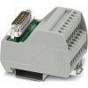 Transfer module, 15 pole, 2 A, 25 V, 2315120, VIP-2/SC/D15SUB/M