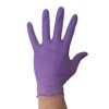 Rękawice jednorazowe, rozm. S, 100 szt., kolor: Purpurowy, RS PRO