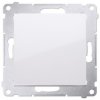Przycisk odbijający bez piktogramu SIMON 54 biały 10AX Kontakt Simon DP1.01/11