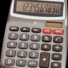 10272 Desktop calculator, GENIE 540, grey