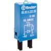 Moduł EMC, LED zielony+dioda 110-220V DC, polaryzacja A1+ 99.80.9.220.99