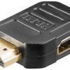Adapter Hdmi™, Pozłacany - Wersja Kolorystyczna Czarny