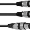 adapter XLR Omnitronic 30225203 30225203, 0.50 m