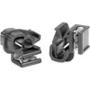 Edge clip, for edges 1 to 3 mm, max. bundle Ø 6.8 mm, PA/metal, black, (L x W x H) 23.1 x 22.8 x 13.2 mm, 151-04455