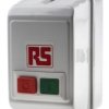 Rozrusznik silnikowy 1-fazowy 1,5 kW 3PST 10 x 13 A 240 V ręczny IP55