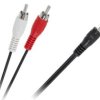 Kabel JACK 3,5-2xRCA(cinch) 7,5m