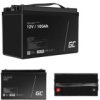 Akumulator Bezobsługowy Agm Do Zasilacza Ups 12V 100Ah Green Cell