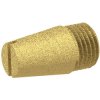 Silencer, L 21 mm, 8 bar, bronze, for Pneumatic, 113348