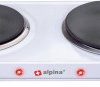 Alpina Switzerland 871125226527 Podwójna kuchenka elektryczna