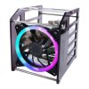 Obudowa do Raspberry Pi i Jetson Nano z wentylatorami RGB do budowy klastra i NAS - 4 warstwy - Rack Tower Pro