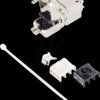 BS08-10002 Cat. 6a keystone module connector, tool-free