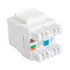 Moduł keystone RJ45 kat.6 UTP biały SecNET 104836