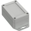 TruComponents 308048 Flanged box ABS Light grey