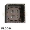PLCC socket 84 lead through hole (PCS-084A-1) - Augat