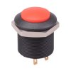 FPAR3B1462X0X APEM Red Off-(On) Momentary Push Button Switch Round Actuator 24.2mm DPST