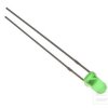 Dioda LED 3mm migaj.zielona matowa 2.2-2.4V;20mA;DIOD-3780;RoHS