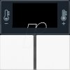A 4093 TSA WW Button set, 3-way for room controller F40 - alpine white