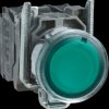 XB4BW33B5 Illuminated push-button with 24 V LED 1 NC contact/1 NO contact,