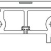End plate, PA, (L x W x H) 45 x 8 x 22.9 mm, pebble gray, 8143910000