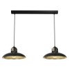 Lampa wisząca FELIX BLACK/GOLD 2xE27 MLP8907 Milagro