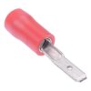 2.8mm Red Male Double Crimp Connector Terminal (Pack of 100)