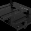 RHD-435 Mounting frame 5.25 to 4x 2.5/2x 2.5 + 1x 3.5, black