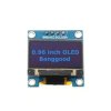 3 szt. Niebieski 0,96 calowy moduł wyświetlacza OLED I2C IIC do komunikacji 128 * 64 LCD