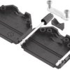 encitech 6353-0106-01 Obudowa złącza D-SUB DPPK09-G-K, poliamid, 180 °, 1 szt.