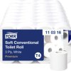 TORK Papier toaletowy T4-System Kleinrollen ToilettPapier weich 3-lag T4 110316 jasny biały Ilość warstw: 3 ark. 72 szt.